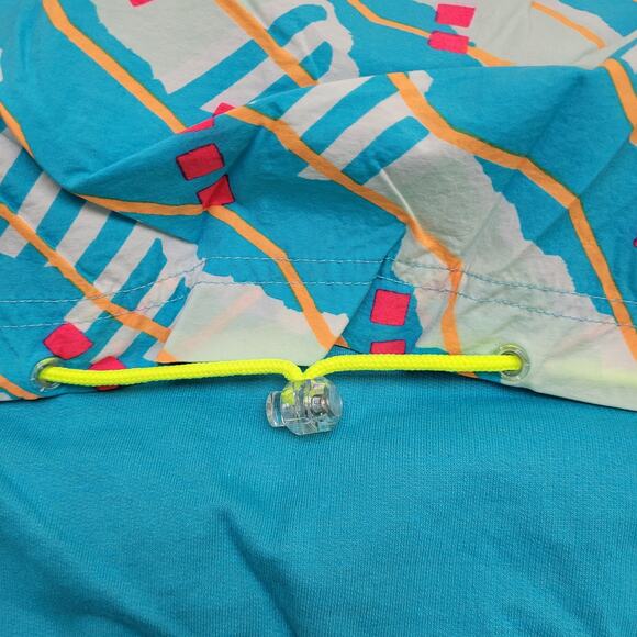 Vintage 80s NIKE Sweatshirt Womens Medium 22x22 Boxy Blue - Picture 16 of 16